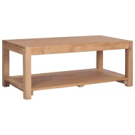 vidaXL Konferenčný stolík 100x50x40 cm masívne teakové drevo - cena, srovnání