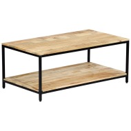 vidaXL Konferenčný stolík 100x60x45 cm masívne mangovníkové drevo - cena, srovnání