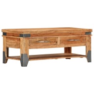vidaXL Konferenčný stolík 110x55x45 cm masívne akáciové drevo - cena, srovnání