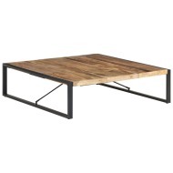 vidaXL Konferenčný stolík 140x140x40 cm, surové mangové drevo - cena, srovnání