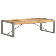 vidaXL Konferenčný stolík 140x70x40 cm, surové mangové drevo - cena, srovnání