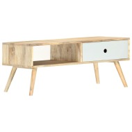 vidaXL Konferenčný stolík 90x50x40 cm masívne mangovníkové drevo - cena, srovnání