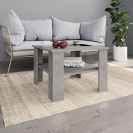 vidaXL Konferenčný stolík betónovo-sivý 60x60x42 cm drevotrieska - cena, srovnání