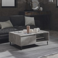 vidaXL Konferenčný stolík betónovo-sivý 90x60x35 cm drevotrieska - cena, srovnání