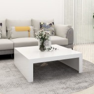vidaXL Konferenčný stolík biely 100x100x35 cm drevotrieska - cena, srovnání