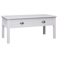 vidaXL Konferenčný stolík biely 100x50x45 cm drevený - cena, srovnání