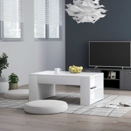 vidaXL Konferenčný stolík biely 100x60x42 cm drevotrieska - cena, srovnání