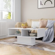 vidaXL Konferenčný stolík biely 103,5x50x44,5 cm drevotrieska - cena, srovnání