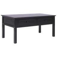 vidaXL Konferenčný stolík čierny 100x50x45 cm drevený - cena, srovnání