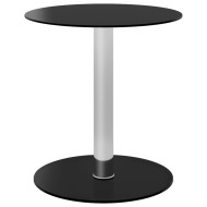 vidaXL Konferenčný stolík čierny 40 cm tvrdené sklo - cena, srovnání