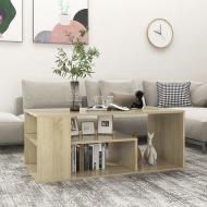 vidaXL Konferenčný stolík dub sonoma 100x50x40 cm drevotrieska - cena, srovnání