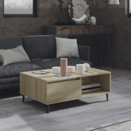 vidaXL Konferenčný stolík dub sonoma 90x60x35 cm drevotrieska - cena, srovnání