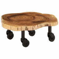 vidaXL Konferenčný stolík masívne akáciové drevo 60x55x25 cm - cena, srovnání