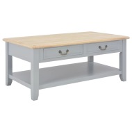 vidaXL Konferenčný stolík sivý 100x55x40 cm drevený - cena, srovnání