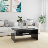 vidaXL Konferenčný stolík sivý 90x60x42,5 cm drevotrieska - cena, srovnání