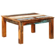 vidaXL Konferenčný stolík, štvorcový, recyklované drevo - cena, srovnání