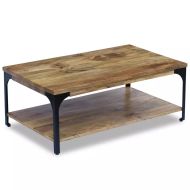 vidaXL Konferenčný stolík z mangového dreva, 100x60x38 cm - cena, srovnání