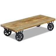 vidaXL Konferenčný stolík z mangového dreva, 120x60x30 cm - cena, srovnání