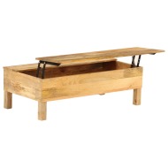 vidaXL Konferenčný stolík z mangovníkového dreva 110x55x35 cm - cena, srovnání