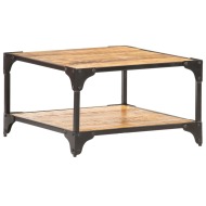 vidaXL Konferenčný stolík z mangovníkového dreva 60x60x35 cm - cena, srovnání