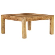 vidaXL Konferenčný stolík z mangovníkového dreva 80x80x40 cm - cena, srovnání