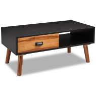 vidaXL Konferenčný stolík z masívneho akáciového dreva, 90x50x40 cm - cena, srovnání