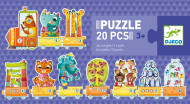 Djeco Puzzle Učím sa počítať - cena, srovnání