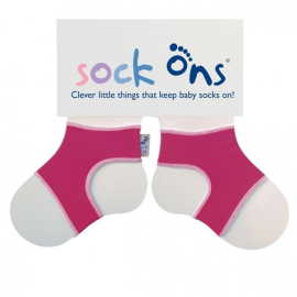 Sock Ons Fuchsia