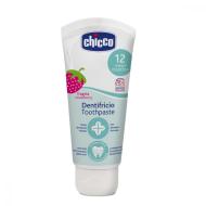 Chicco Zubná pasta s fluorom s príchuťou jahoda 50ml - cena, srovnání
