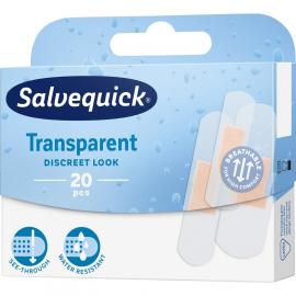 Salvequick Transparent Náplasť priehľadná, 20 ks