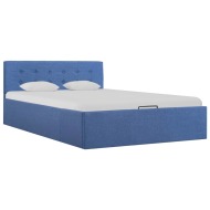 vidaXL Hydraulický posteľný rám+úložný priestor, látka 120x200 cm - cena, srovnání