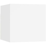 vidaXL Nočné stolíky 2 ks biele 30,5x30x30 cm drevotrieska - cena, srovnání