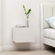 vidaXL Nočné stolíky 2 ks, biele 40x30x30 cm, drevotrieska - cena, srovnání