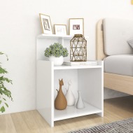 vidaXL Nočné stolíky 2 ks biele 40x35x60 cm drevotrieska - cena, srovnání