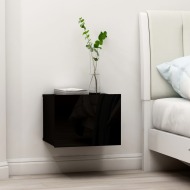 vidaXL Nočné stolíky 2 ks, čierne 40x30x30 cm, drevotrieska - cena, srovnání