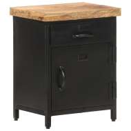 vidaXL Nočný stolík 40x30x52 cm surové mangovníkové drevo - cena, srovnání