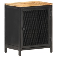 vidaXL Nočný stolík 40x30x53 cm surové mangovníkové drevo - cena, srovnání