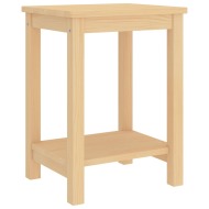 vidaXL Nočné stolíky bledé drevo 35x30x47 cm borovicový masív - cena, srovnání