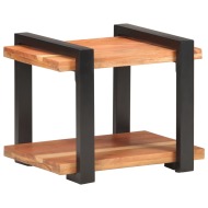 vidaXL Nočný stolík 50x40x40 cm akáciový masív - cena, srovnání