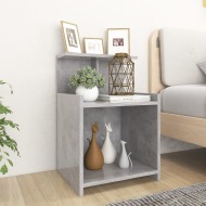 vidaXL Nočný stolík betónovo sivý 40x35x60 cm drevotrieska - cena, srovnání