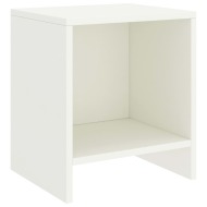 vidaXL Nočný stolík biely 35x30x40 cm borovicový masív - cena, srovnání