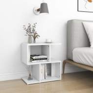 vidaXL Nočný stolík biely 50x30x51,5 cm drevotrieska - cena, srovnání