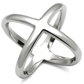 Šperky4u Extravagantní ocelový prsten