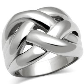 Šperky4u Propletený ocelový prsten