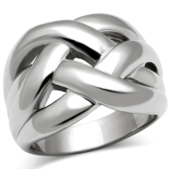 Šperky4u Propletený ocelový prsten - cena, srovnání