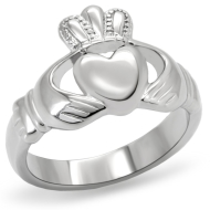 Šperky4u Ocelový prsten Claddagh - cena, srovnání
