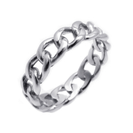 Šperky4u Ocelový prsten - řetěz - cena, srovnání