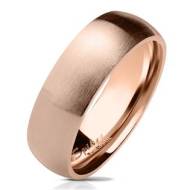 Šperky4u OPR0071 Dámský zlacený prsten matný - cena, srovnání