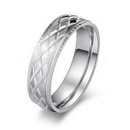 Šperky4u OPR0087 Dámský ocelový prsten, šíře 6 mm - cena, srovnání
