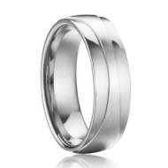 Šperky4u OPR0085 Pánský ocelový prsten, šíře 7 mm - cena, srovnání